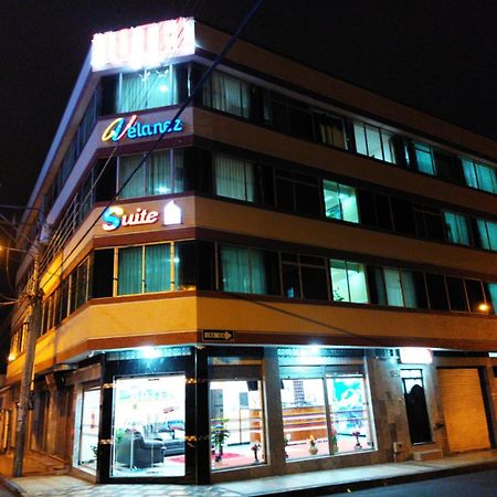 Hotel Velanez Suite Riobamba Eksteriør billede